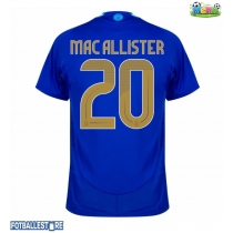 Argentina Alexis Mac Allister #20 Bortedrakt Copa America 2024 Kortermet